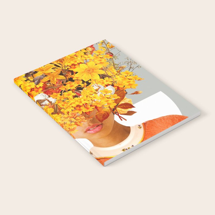I Saw You Flower in the reflection of my Soul Notebook Gallery Image 1