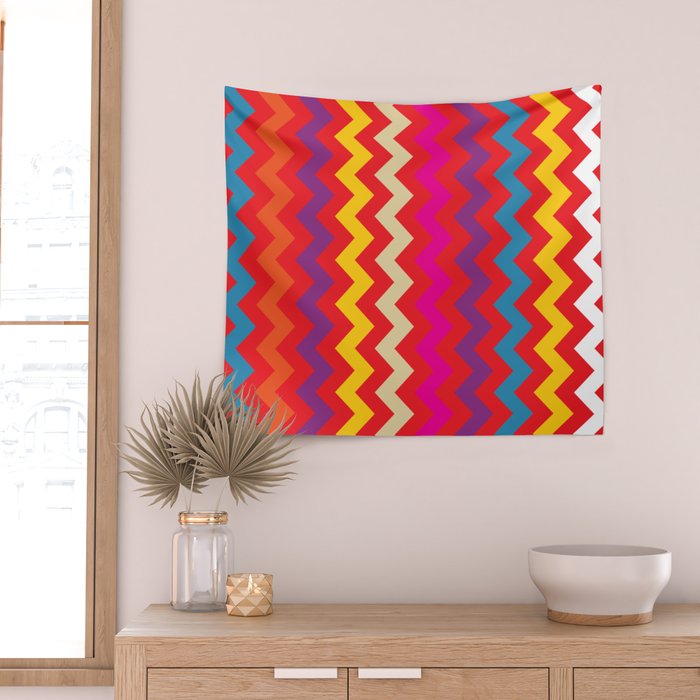 Happy Waves Wall Tapestry Gallery Image 2