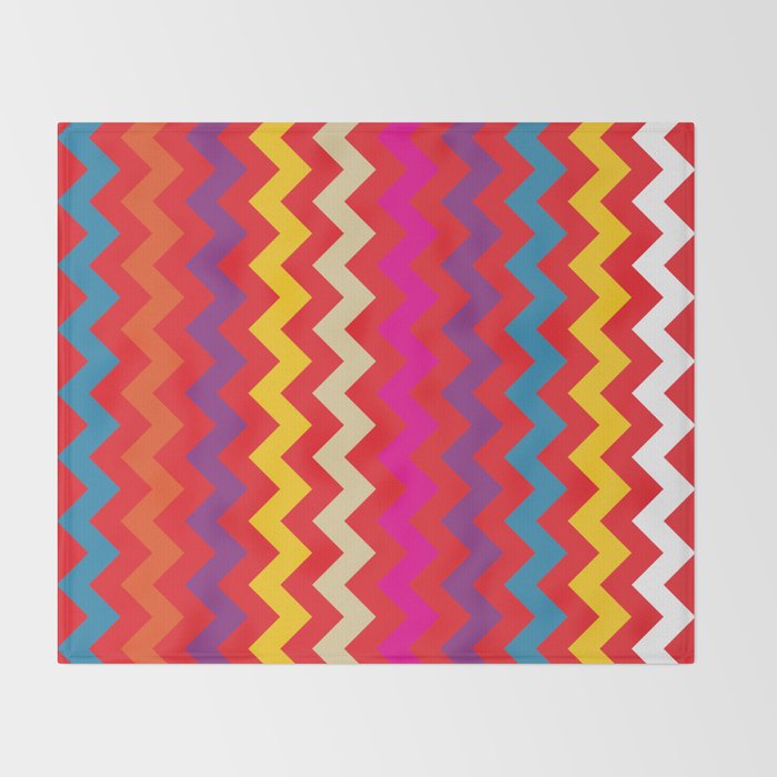 Happy Waves Throw Blanket Gallery Image 2