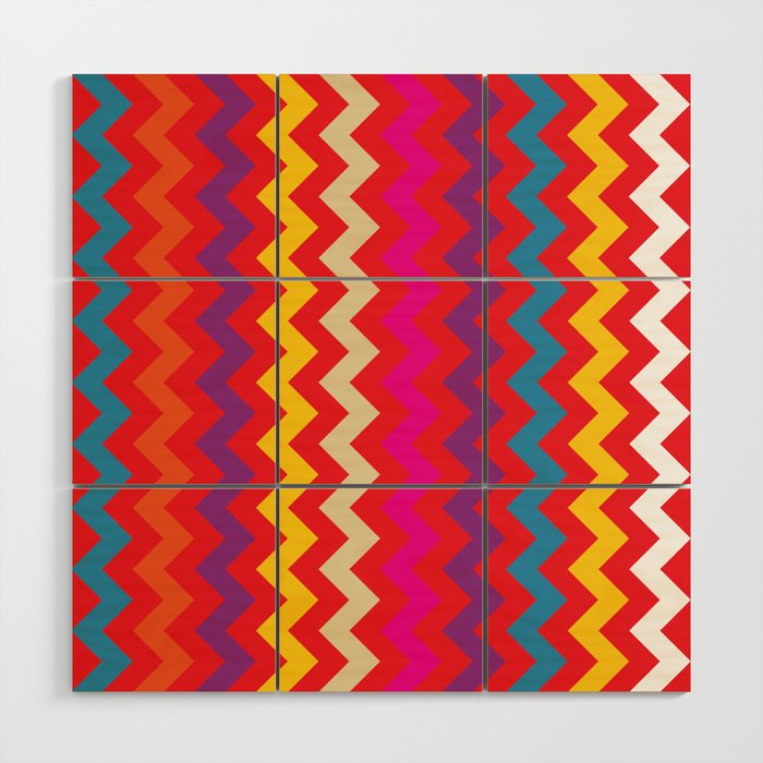 Happy Waves Wood Wall Art Gallery Image 1