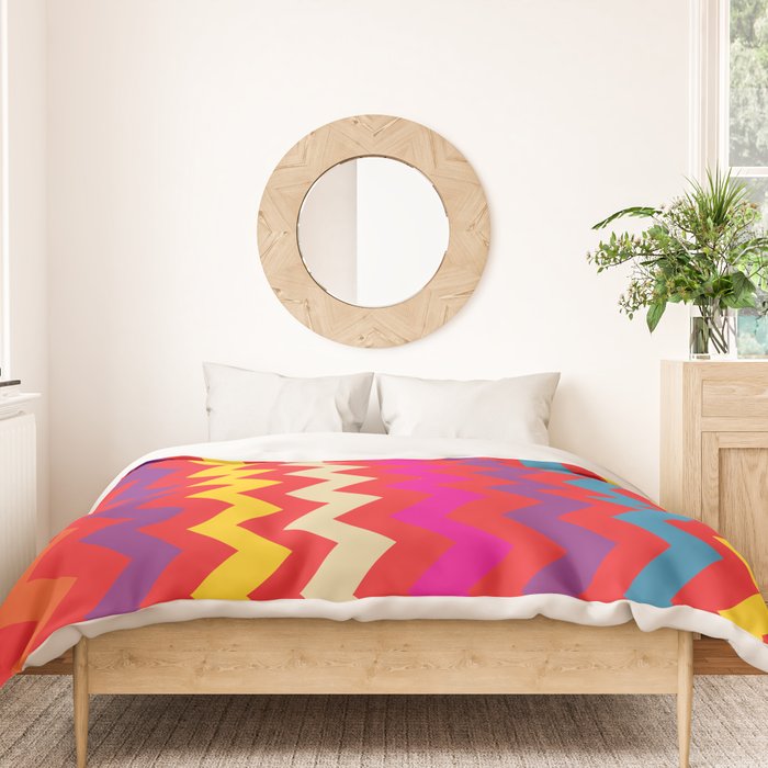 Happy Waves Duvet Cover Gallery Image 3
