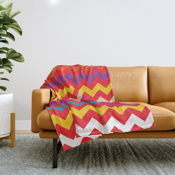 Happy Waves Throw Blanket Gallery Image 1