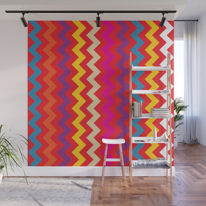 Happy Waves Wall Mural Gallery Image 1