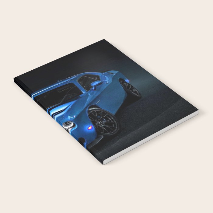B5 Blue Hellcat Challenger SRT Notebook Gallery Image 2