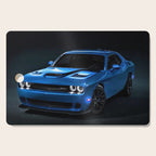 B5 Blue Hellcat Challenger SRT Cutting Board Gallery Image 1