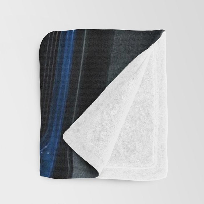 B5 Blue Hellcat Challenger SRT Throw Blanket Gallery Image 3