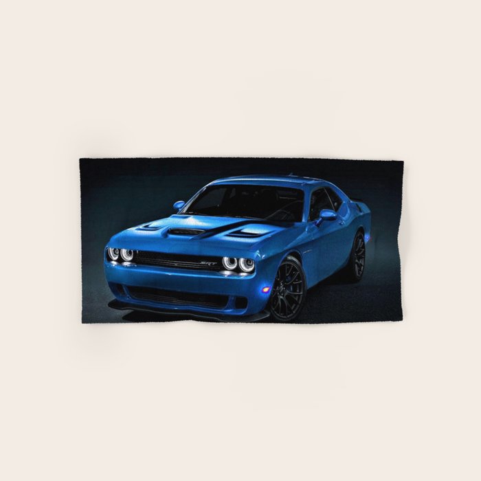 B5 Blue Hellcat Challenger SRT Towels Gallery Image 1