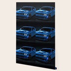 B5 Blue Hellcat Challenger SRT Wallpaper Gallery Image 2