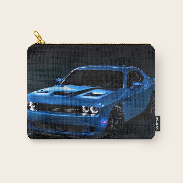 B5 Blue Hellcat Challenger SRT Carry All Pouch Gallery Image 1