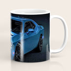B5 Blue Hellcat Challenger SRT Coffee Mug Gallery Image 1