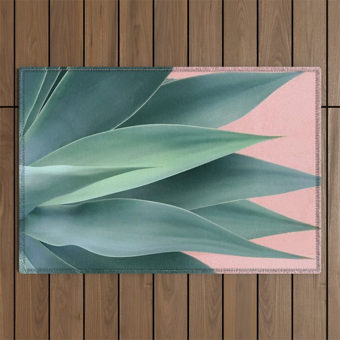 Agave crown Outdoor Rug Gallery Image 1