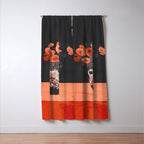 POPPY BOUQUET 2 Window Curtain Gallery Image 3