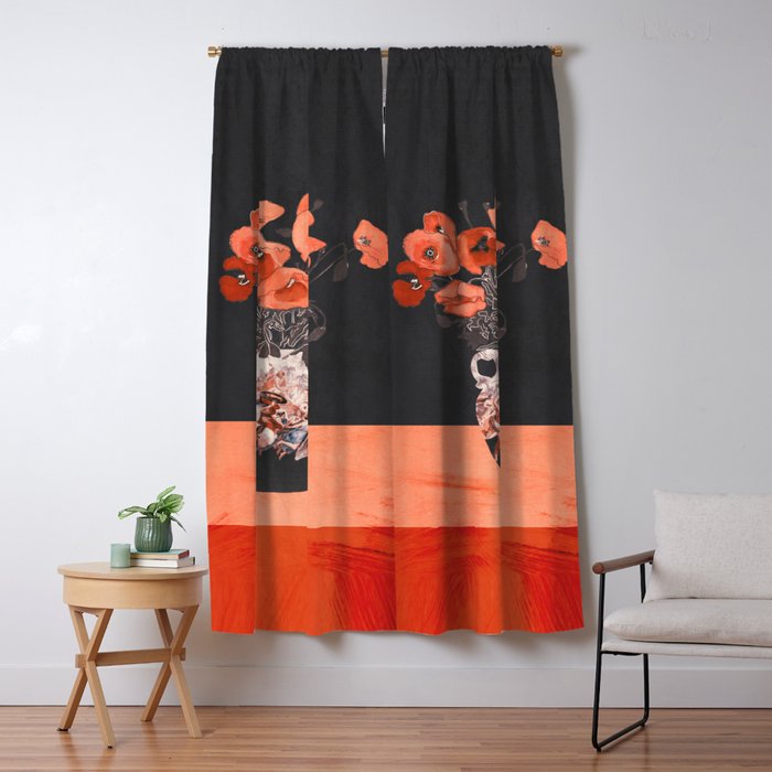 POPPY BOUQUET 2 Window Curtain Gallery Image 5