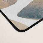 Watercolor branches and leaves - neutral Desk Mat Gallery Image 4
