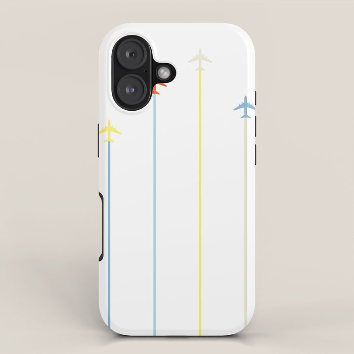 Retro Airplanes iPhone Case Gallery Image 1