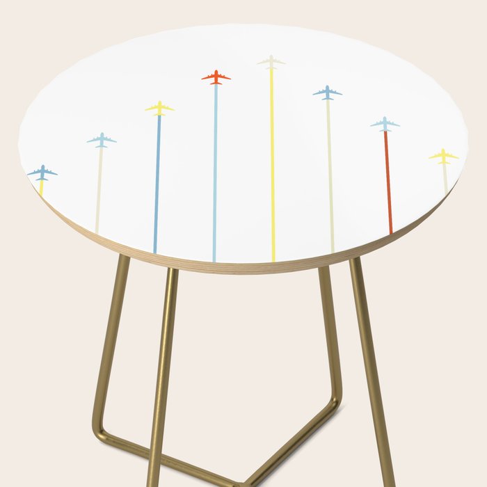 Retro Airplanes Side Table Gallery Image 2