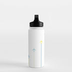 Retro Airplanes Water Bottle Gallery Image 3