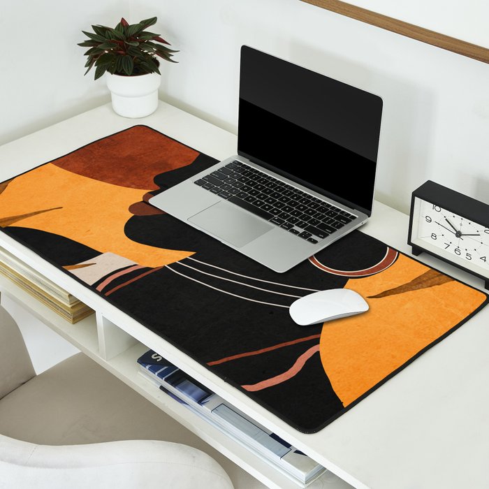 Tropical Girl 35 Desk Mat Gallery Image 2