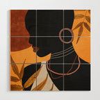 Tropical Girl 35 Wood Wall Art Gallery Image 1