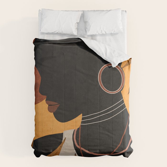 Tropical Girl 35 Comforter Gallery Image 1