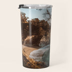 Big Sur Sunset at McWay Falls Travel Mug Gallery Image 3