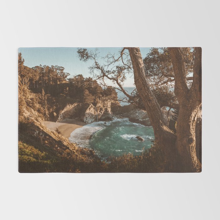 Big Sur Sunset at McWay Falls Rug Gallery Image 2