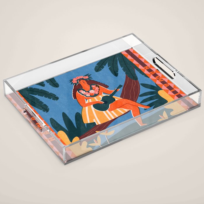 Hawaii Acrylic Tray Gallery Image 1