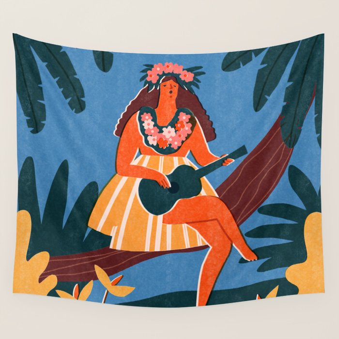 Hawaii Wall Tapestry Gallery Image 4