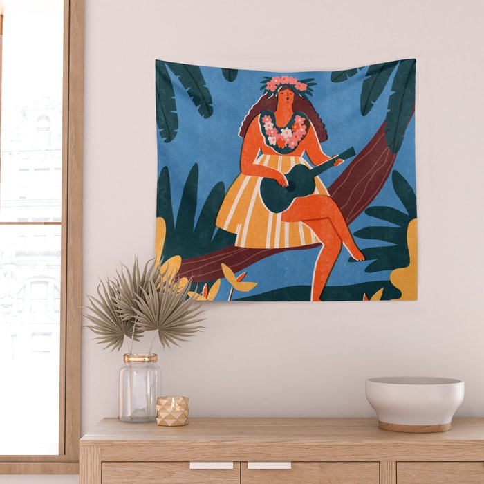Hawaii Wall Tapestry Gallery Image 2
