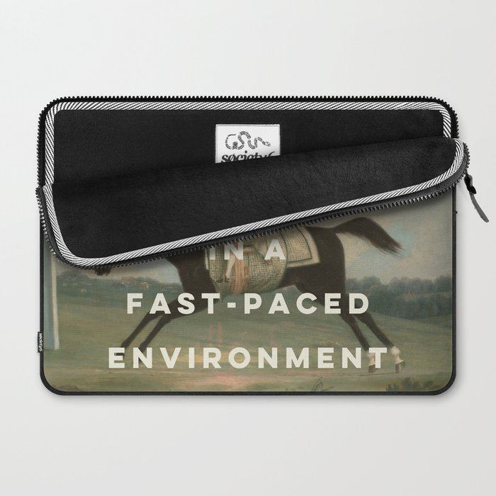 A Fast-Paced Environment Laptop Sleeve Gallery Image 2