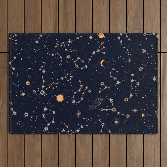 Starry Night IV Outdoor Rug Gallery Image 1
