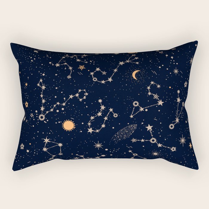 Starry Night IV Rectangular Pillow Gallery Image 2