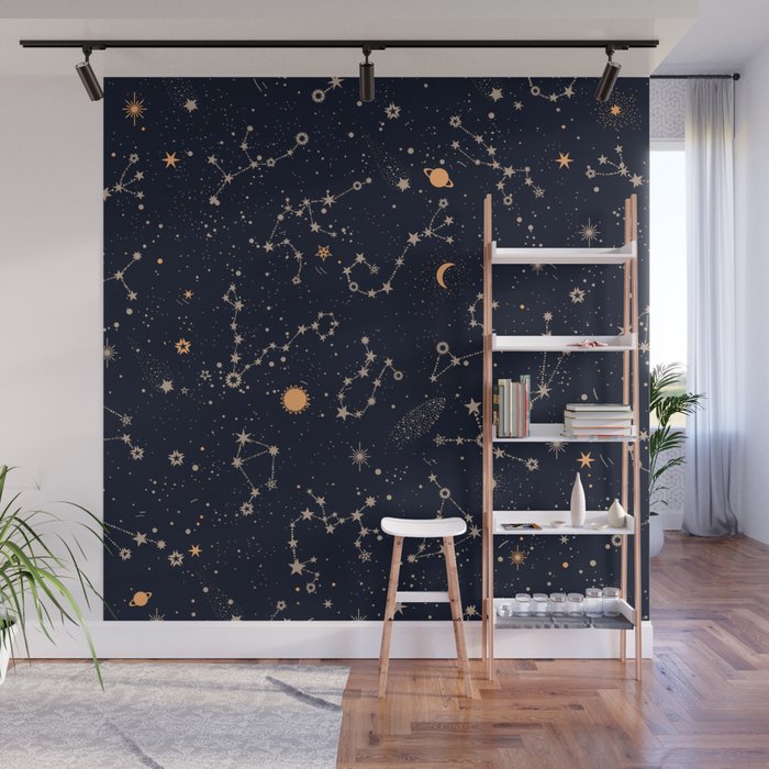 Starry Night IV Wall Mural Gallery Image 1