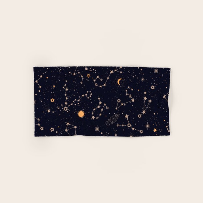 Starry Night IV Bath Towel Gallery Image 1