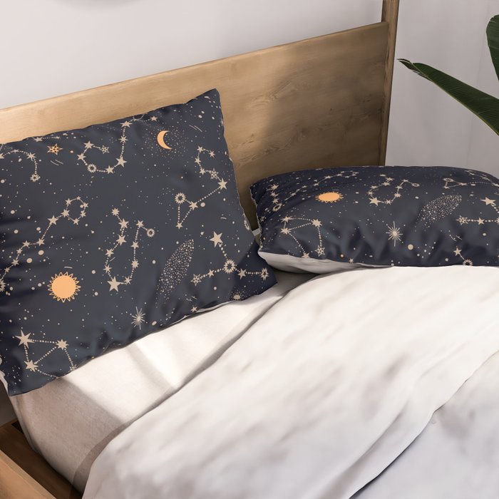 Starry Night IV Pillow Sham Gallery Image 2