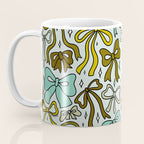 Blue Bow Print Coffee Mug Gallery Image 3