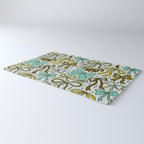 Blue Bow Print Rug Gallery Image 3