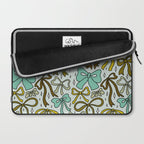 Blue Bow Print Laptop Sleeve Gallery Image 2