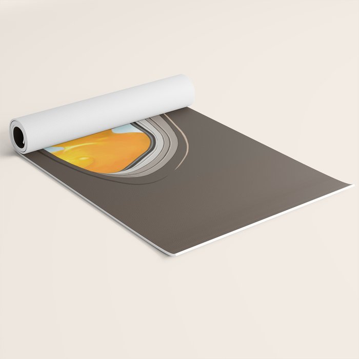 Hello! Yellow Duck Yoga Mat Gallery Image 2
