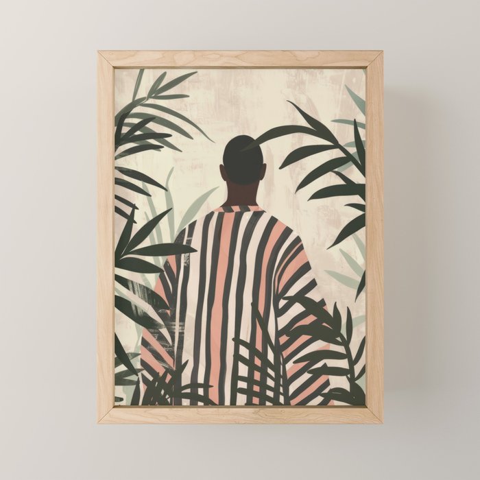 Jungle Silence Mini Art Print Gallery Image 1