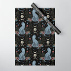 Cat on the Hill Wrapping Paper Gallery Image 1