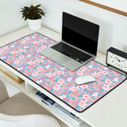 Marker Florals - Blue Coral Desk Mat Gallery Image 2