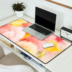 Moving flowers - Abstract Floral Photography | Square Desk Mat Gallery Image 2