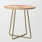 Moving flowers - Abstract Floral Photography | Square Side Table Gallery Image 1