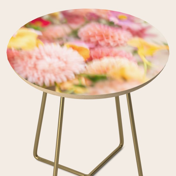 Moving flowers - Abstract Floral Photography | Square Side Table Gallery Image 2