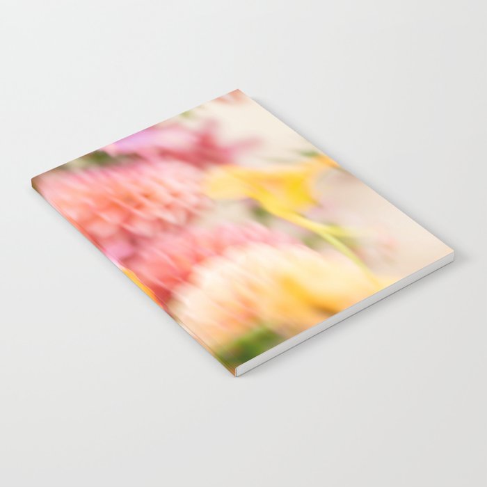 Moving flowers - Abstract Floral Photography | Square Notebook Gallery Image 2