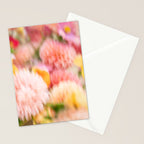 Moving flowers - Abstract Floral Photography | Square Stationery Card Gallery Image 2