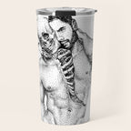 Split Spooky NOODDOOD Travel Mug Gallery Image 1