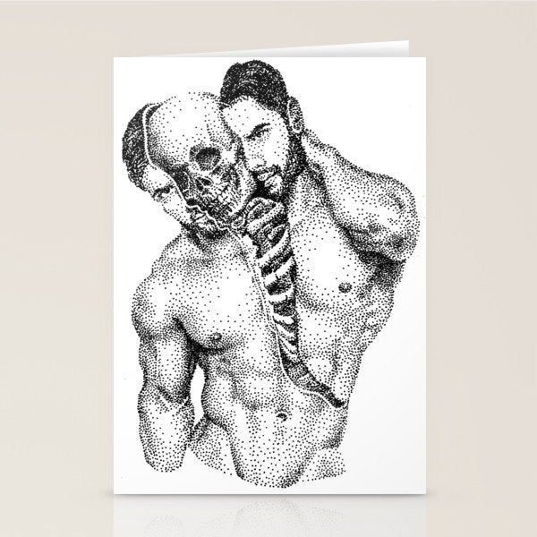 Split Spooky NOODDOOD Stationery Card Gallery Image 1