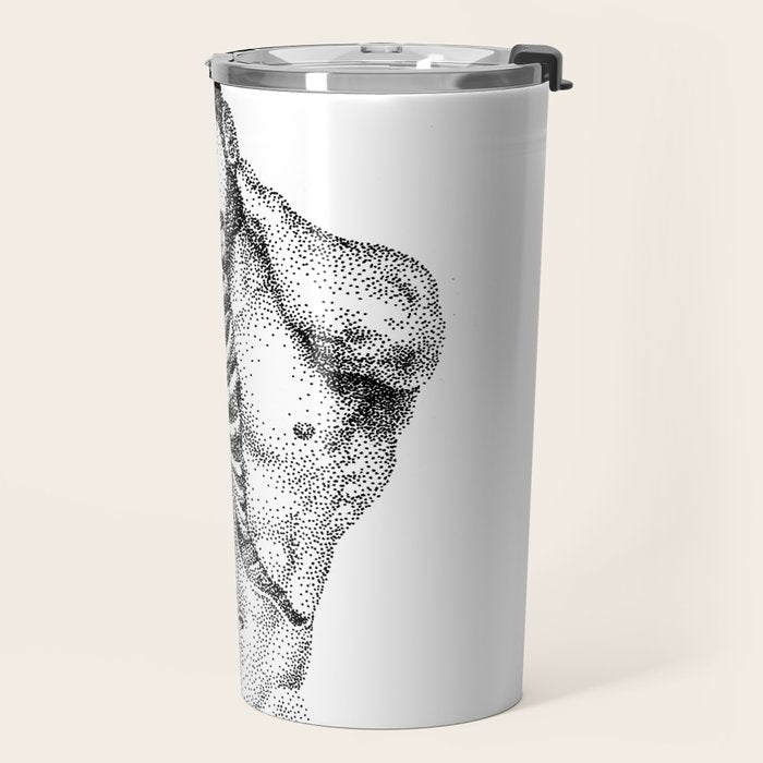 Split Spooky NOODDOOD Travel Mug Gallery Image 2